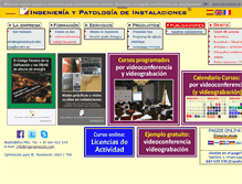 Tablet Screenshot of ingenieriaypdi.com